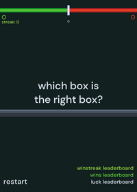 which box is the right box?