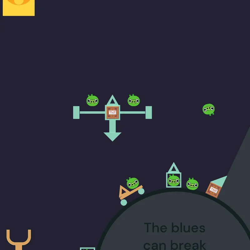 Angry birds space level 1-6 by @sandiagamer1234