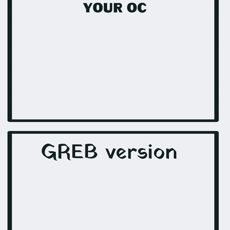 Turn your OC into GREB. by @KHALEDLEGENDZ