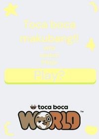 Toca boca makubang!!