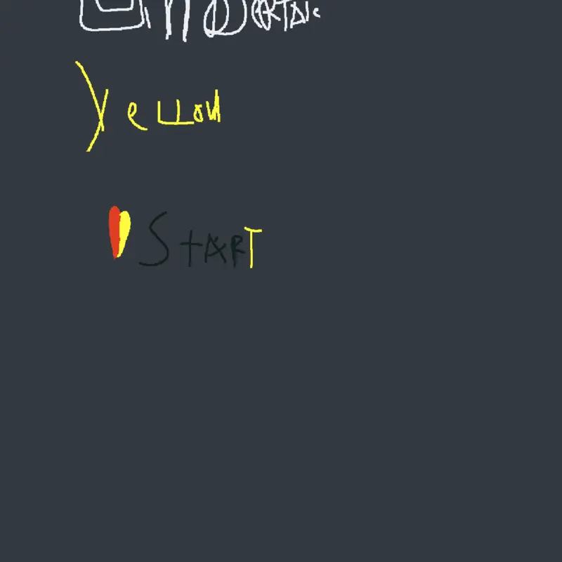 Undertale yellow test battle by @Anonzebra75