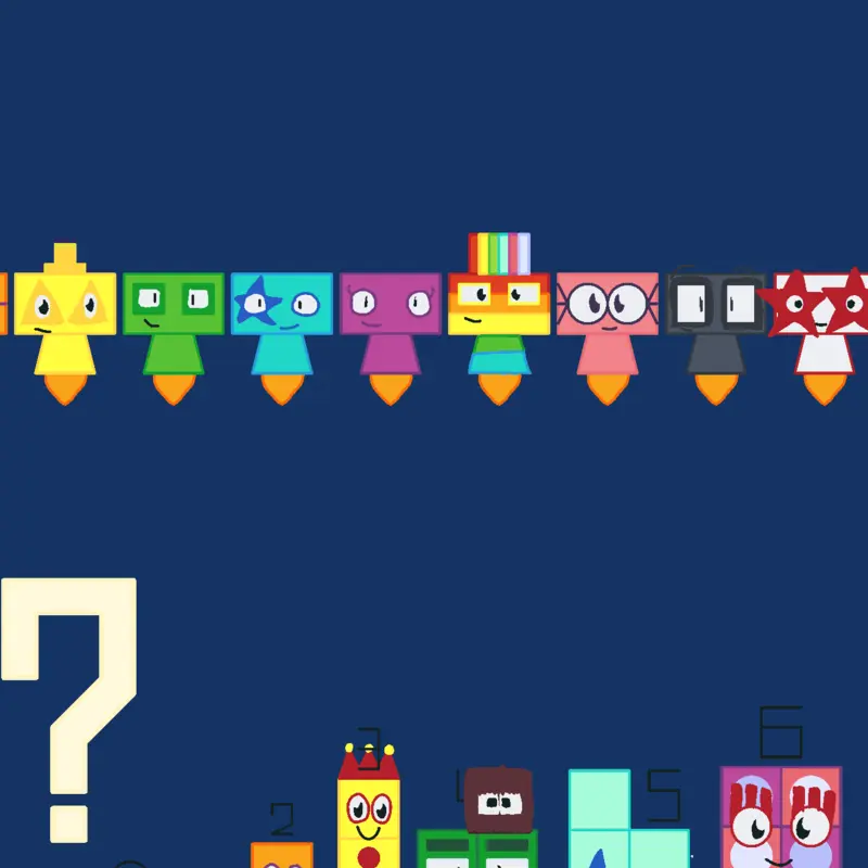 Numberblocks by @BaharCelkin