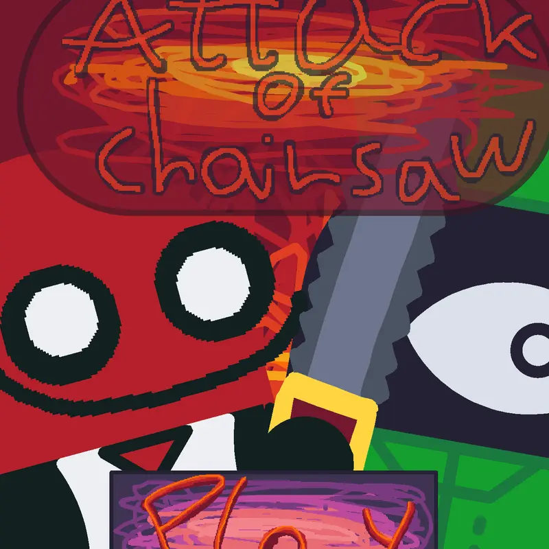 Attack of the chainsaw by @MrBlocky