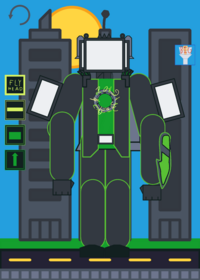 Titan computer man up