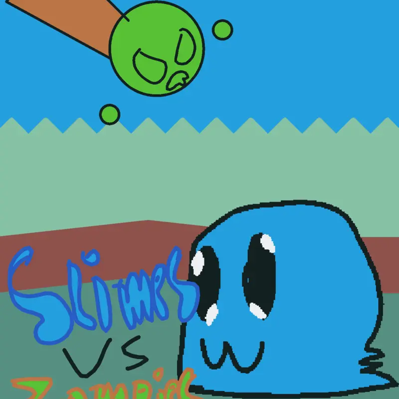 Slime Vs Zombies:Begginings by @JulioDoes_RandomzStuff