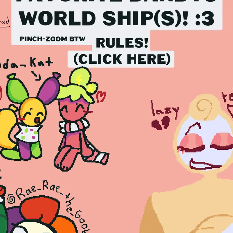 Draw your fav dandys world ships! by @soda_kat