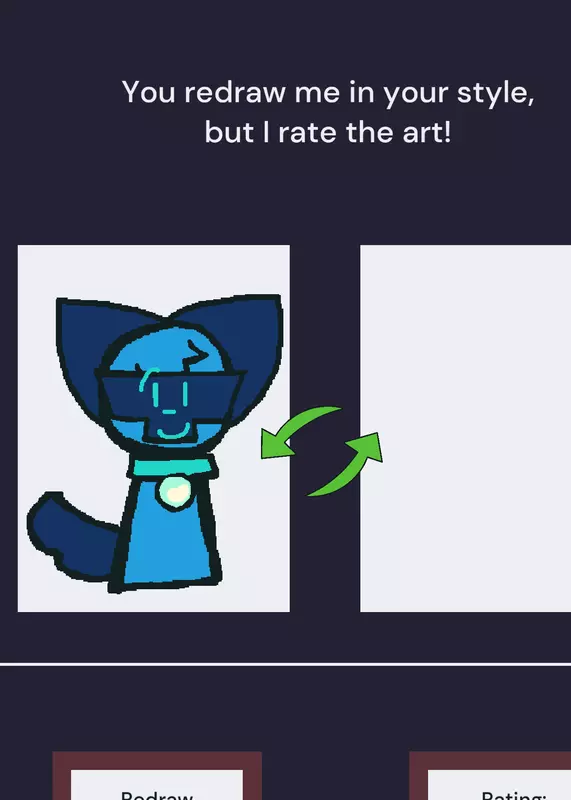 Redraw my Oc by @RbogAndCloudy