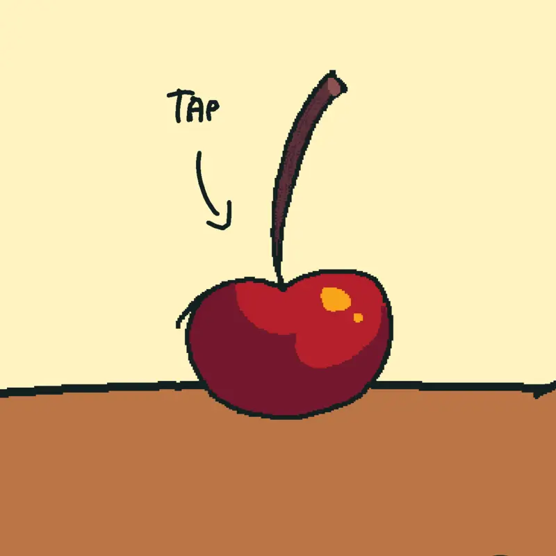 Eat the fruits( tap on them ) by @Sabriela