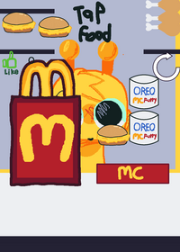 Feed simon but mc donalds