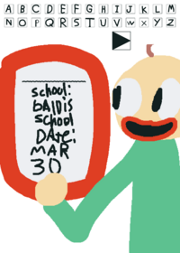 The Exclusive baldi's basics the big hit!!