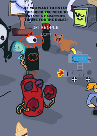 Custom caracther party!