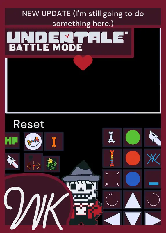 Sans battle! (Undertale WK) by @Willink