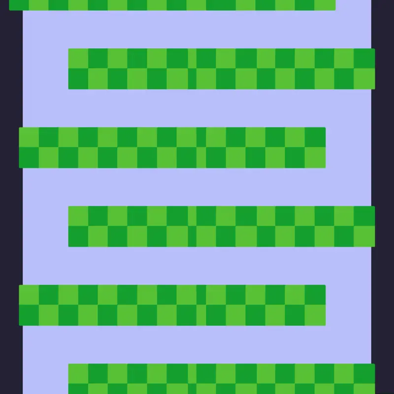 Sonic maze by @Elianstars