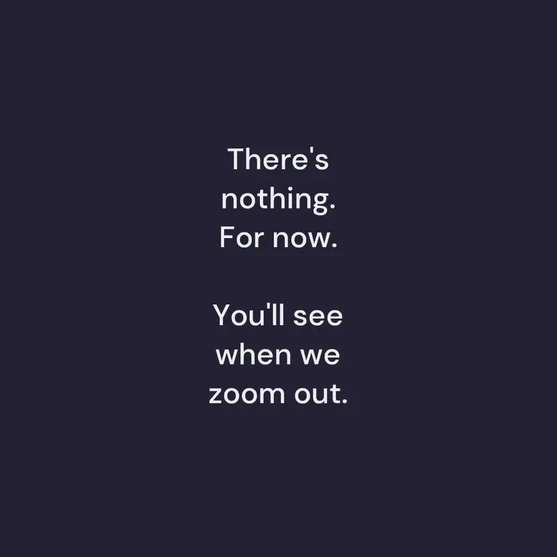 THE SCALE OF EVERYTHING - THE NOTHING by @ITSAQUINNWORLD