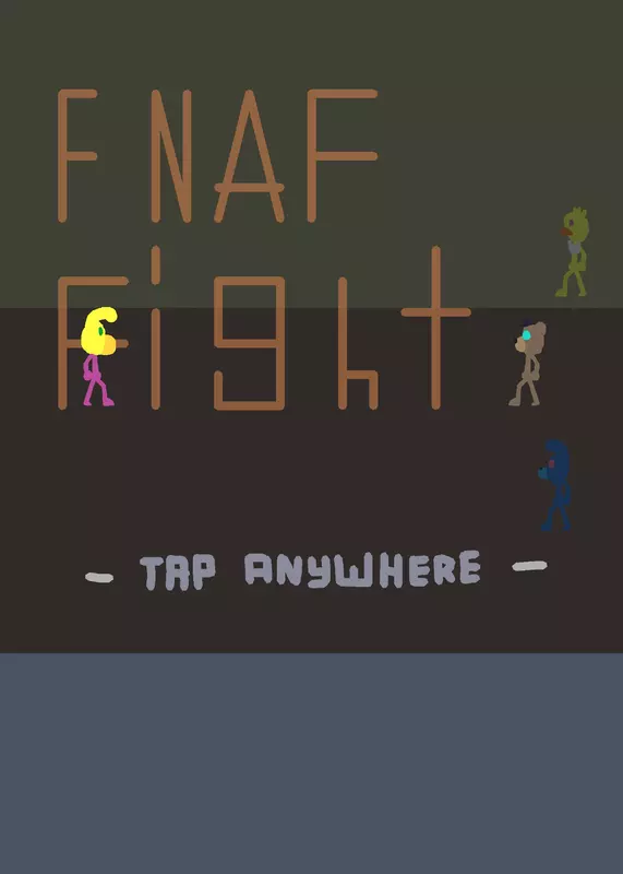 Fnaf fight by @Vi8