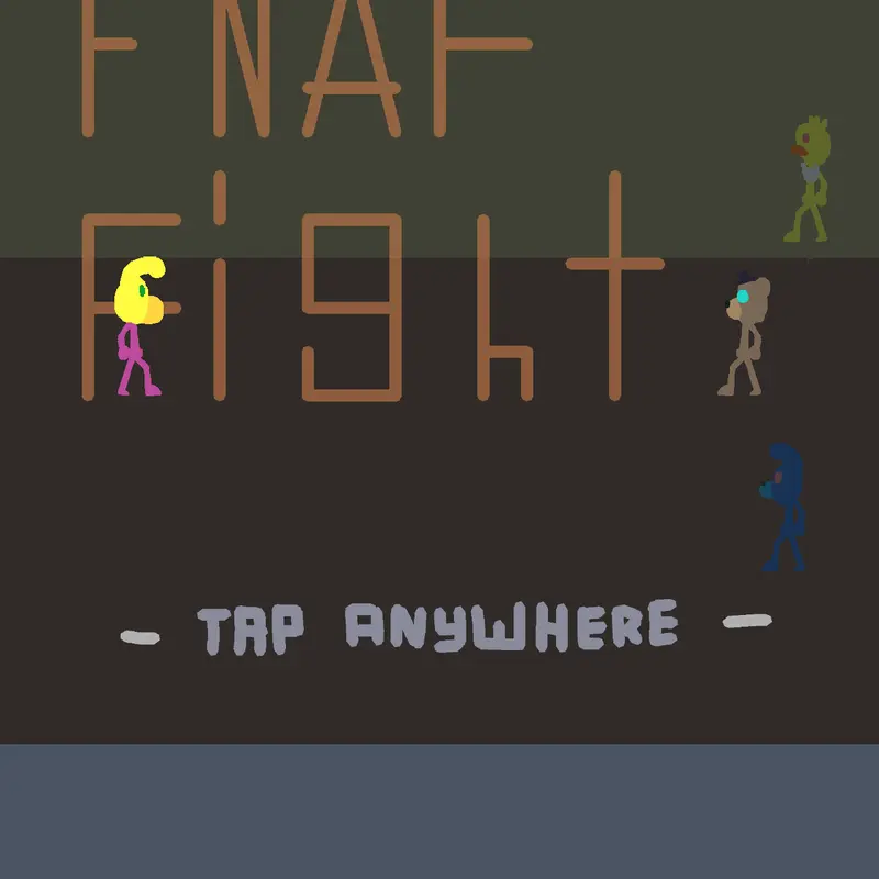 Fnaf fight by @Vi8