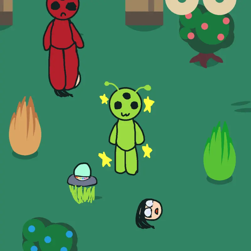 Aliens by @EvelynLevings