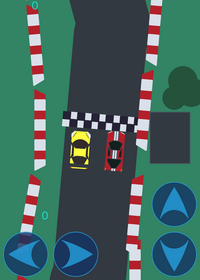 A simple racing game