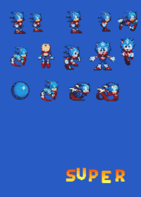 Ultimate Sonic mania sprites