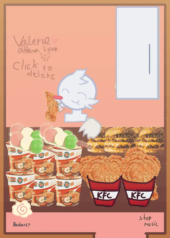 MUKBANG (btw i dont really have an oc) by @Valerieathenaluna