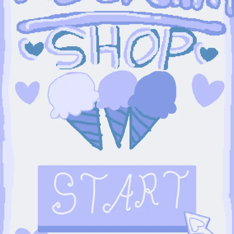 Ice cream shop by @game_creator0ff1c14l