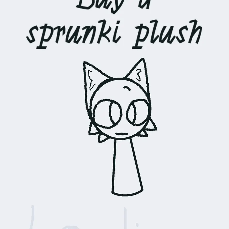 Buy a sprunki plush by @YourlocalIndosky2acc