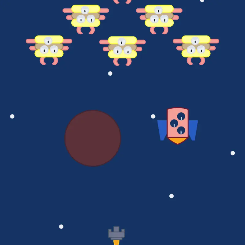 Shotzo Spaceship Lazer Shoot by @BackySnakey