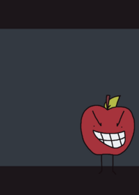 An animation test of apple and pear