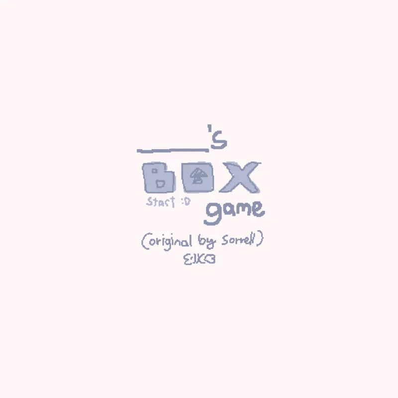 Remixable Box Game by @SorLBean