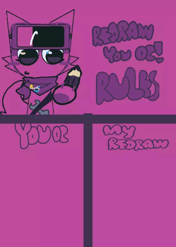 REDRAW YOUR OC by @-_Nb65eatingicecream_-