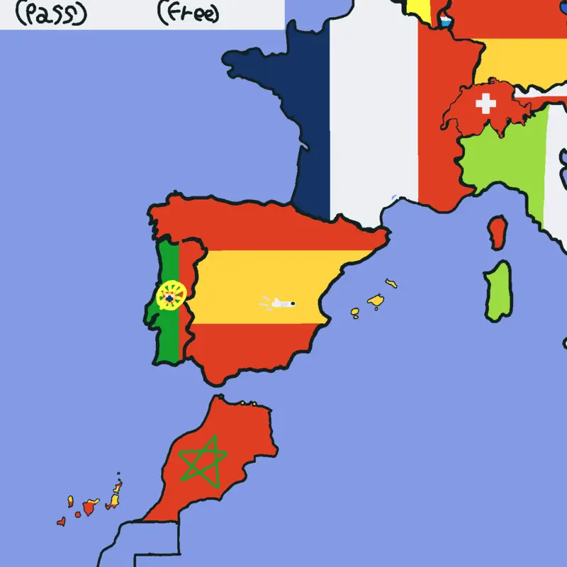 Countries by @Argentinaball55