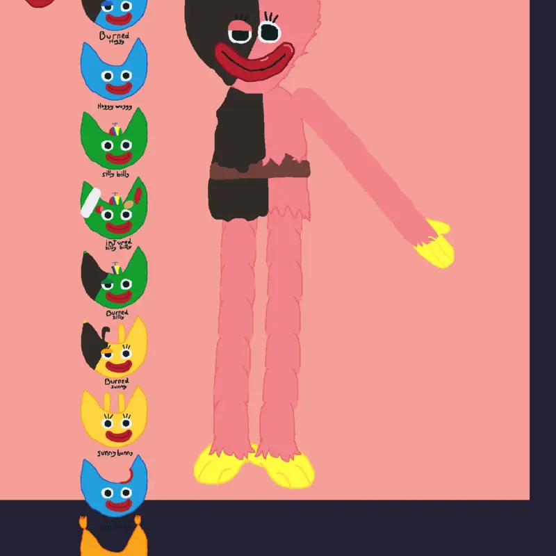 Wuggy Ragdolls (Update 1.4) by @OfficalLa_MonsChannel