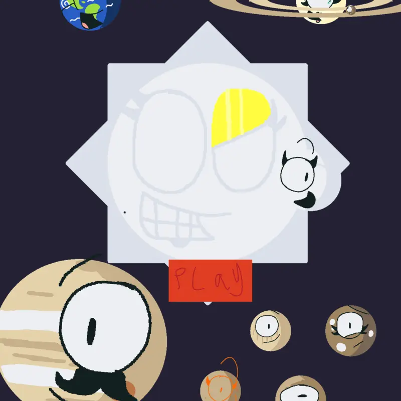 The solar system of celestial orbs by @kepler-23576