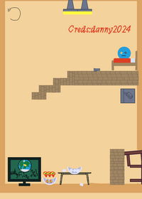 Get stuck inside a house forever