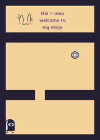 Welcome to my first maze game.