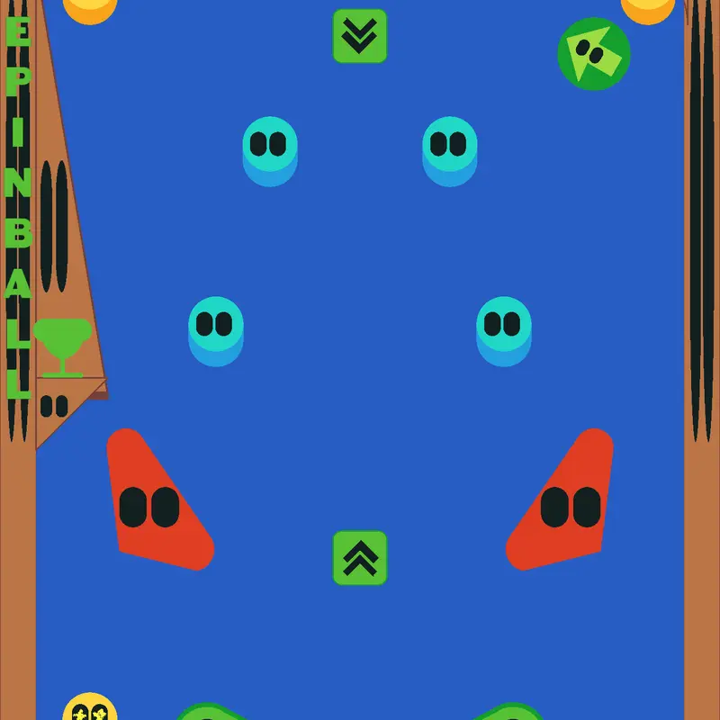 Cube pinball by @DarioKing