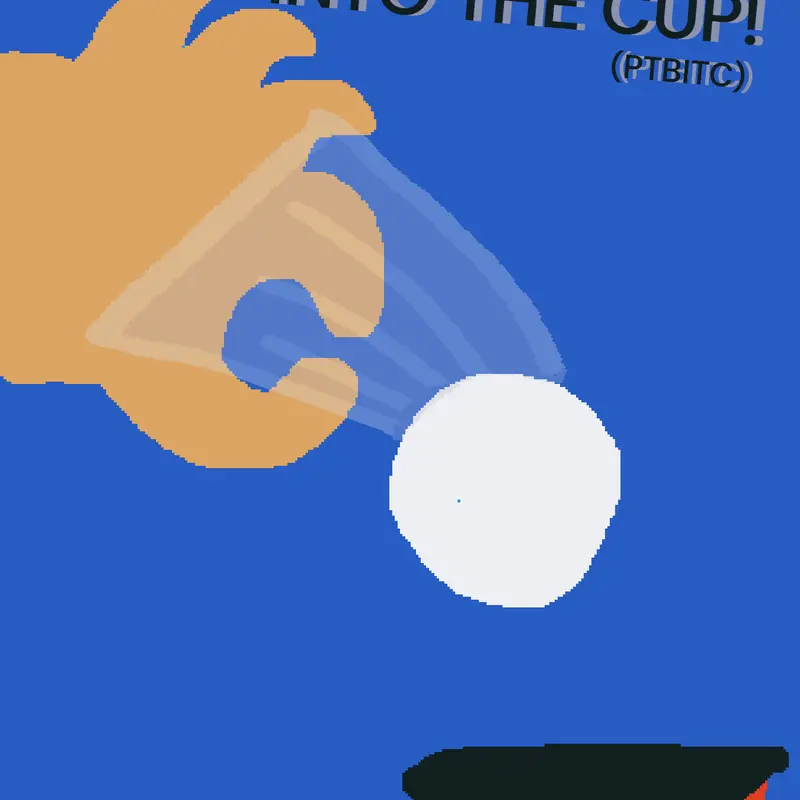 PUTT the ball into the cup! by @Austsauce