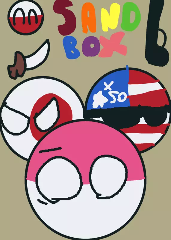 Countryball sandbox by @GoldenPoland