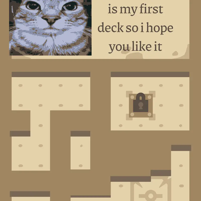 My first deck (maze) by @ZazuTheCat