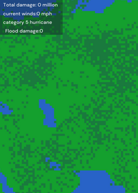 Hurricane simulator v 0.0.0