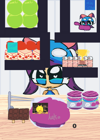 Another mukbang game for neko