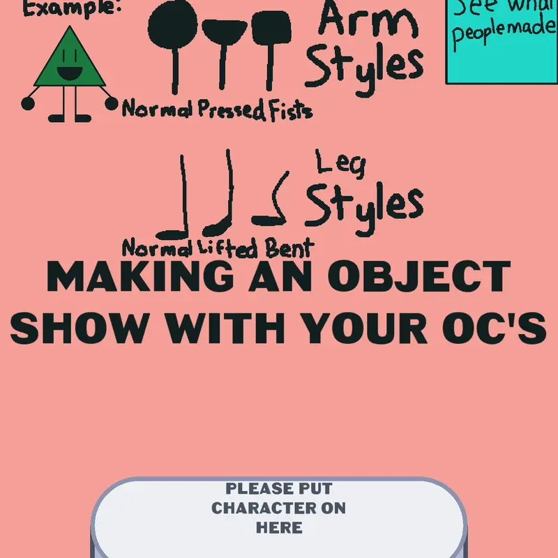 Making an object show with your OC's by @Vaxy