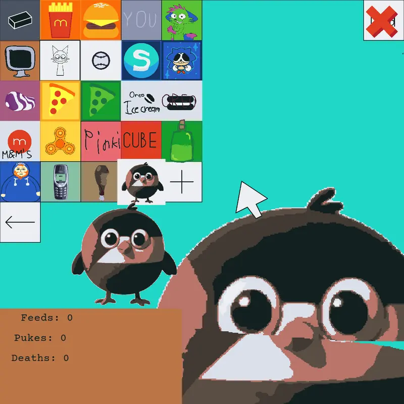 Feed Palesbird by @Bo_Storybots