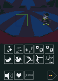 Deltarune secret bosses test Jevil Spamton...