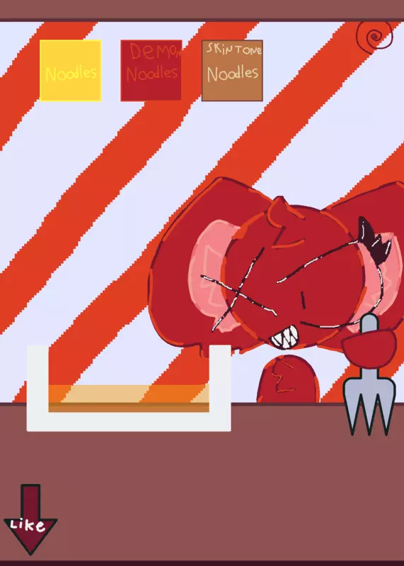 Feed my OC food and yeah by @cute_emo_emojicat_13