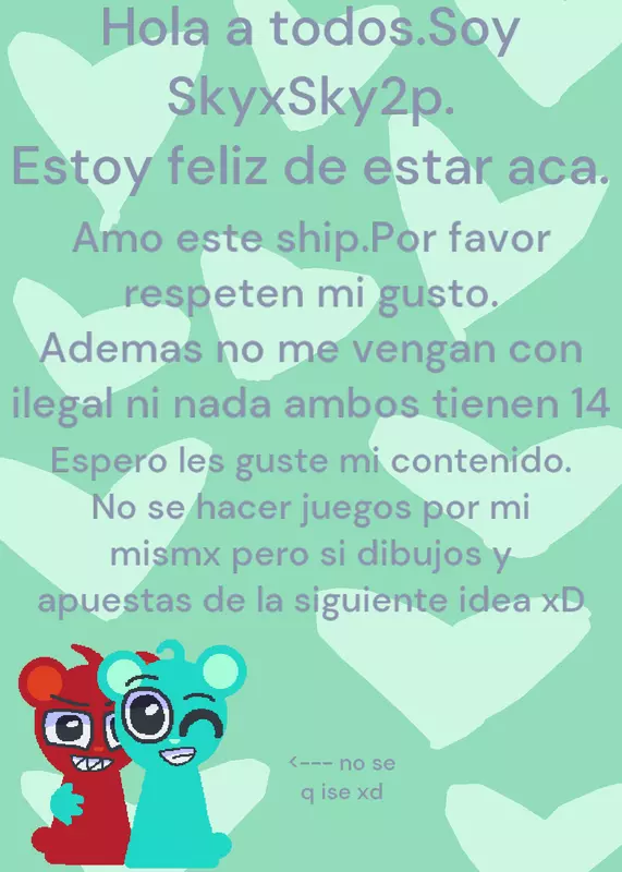 Mi presentación (más seca xD) by @SkyxSky2p_Fan