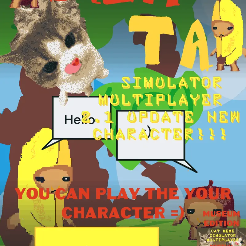 Cat meme multiplayer by @Agamisback