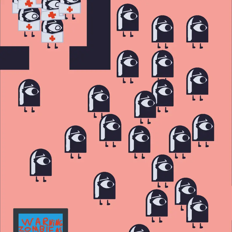 Escape zombie in hospital by @GlenetMaghanoy