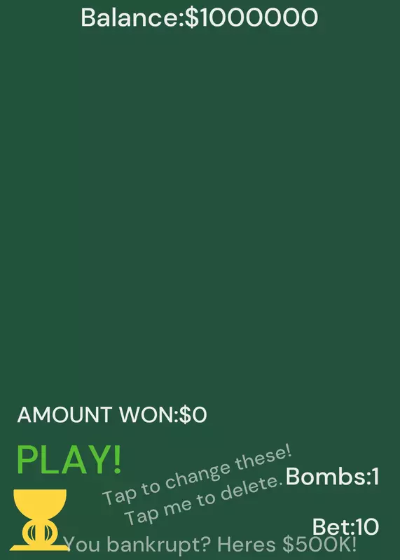 Gambling mine game by @BrentNBread