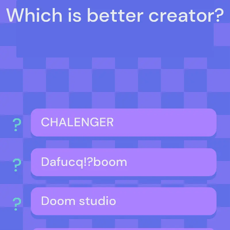 Game by @CHALENGER